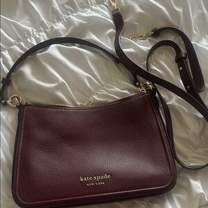 Kate spade burgundy purse